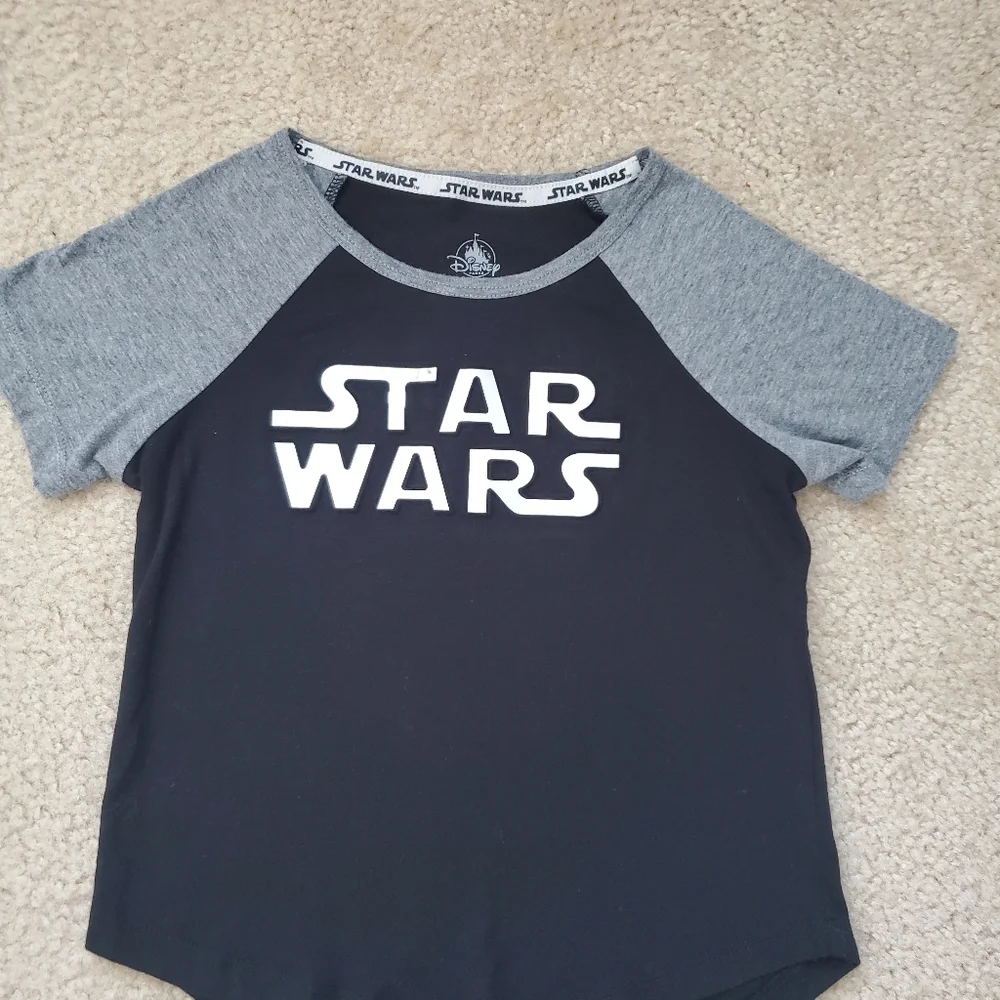 Star Wars Grey Shirt Girls Size 5/6